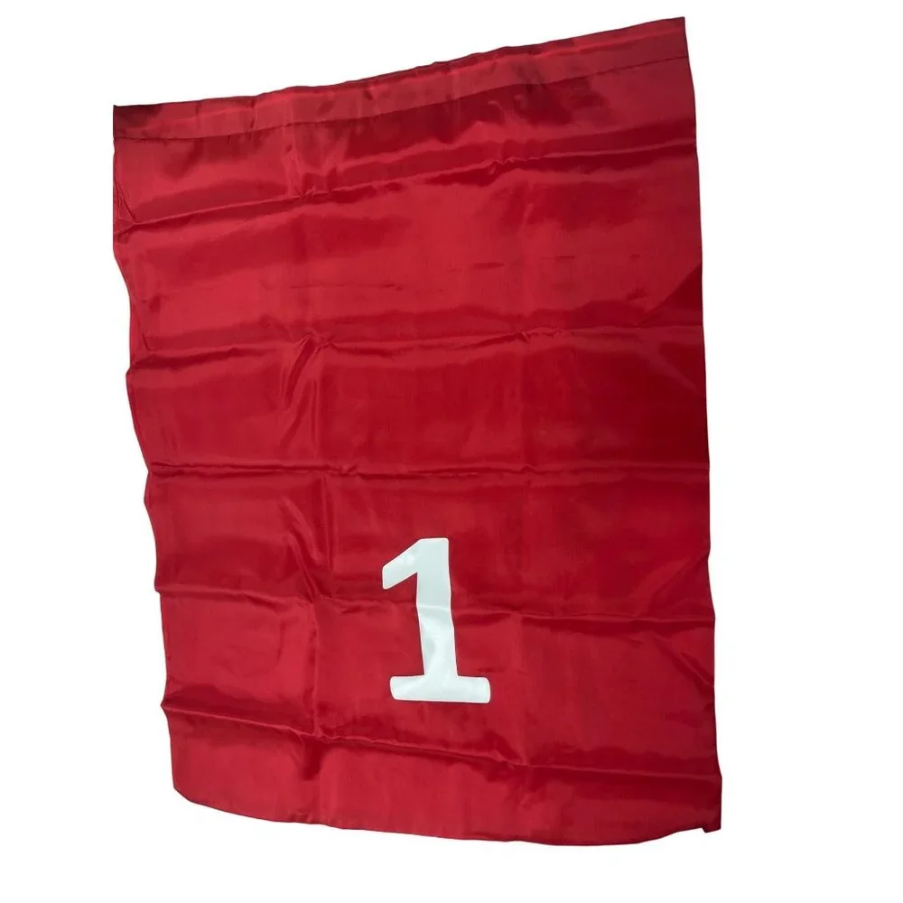 Lot of 6 Luxurious Red Storage Bag Size 39x30” 94e